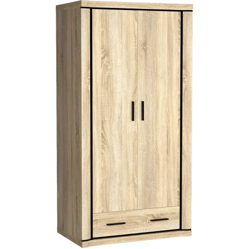 2-türiger Schrank mit Schubladen Dallas D-20