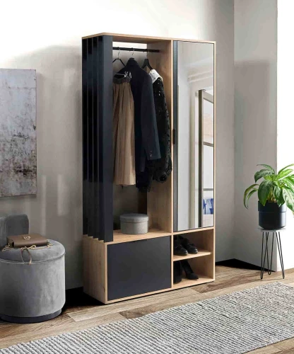 Garderobe mit Spiegel MILO aus der JARSTOL-Kollektion