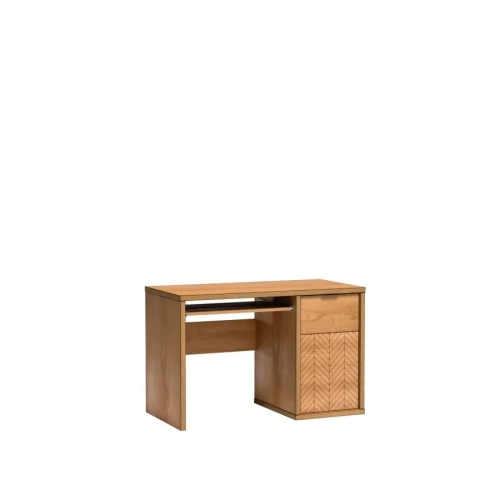 Schreibtisch mit ausziehbarem Fach Fonti F-14 Karamelleiche