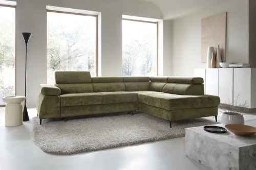 Ecksofa Cordoba II [PUSZMAN] mit Schlaffunktion und Bettkasten