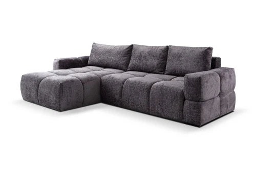 Ecksofa Taremi [Benix] mit Schlaffunktion und Bettkasten – Beidseitig montierbar